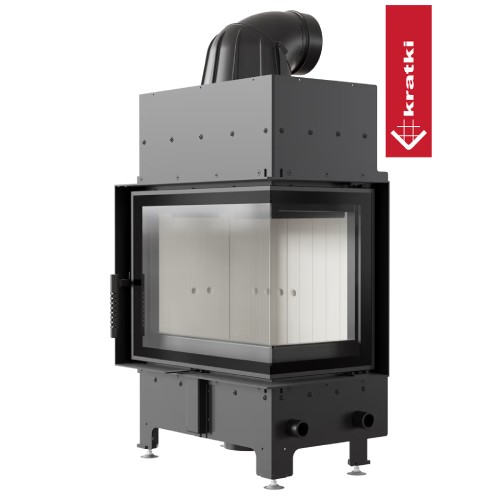 Kamineinsatz Kratki Floki S 8 kW Eckkamin