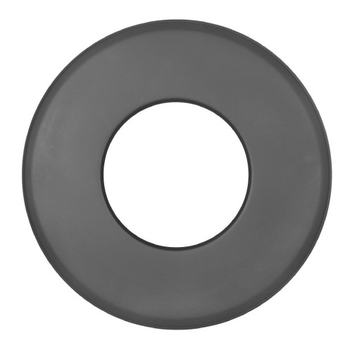 Ofenrohr - Wandrosette groß 85 mm - schwarz - Jeremias Ferro-Lux