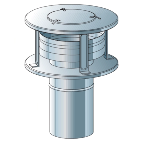 Düse EN Plus mit RV-Deckel - doppelwandig - Raab Systeme