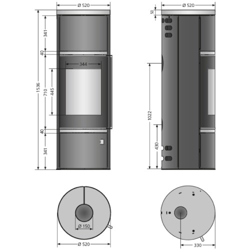 Vorschau: Kaminofen Oranier Corso 2.0 | 7 kW