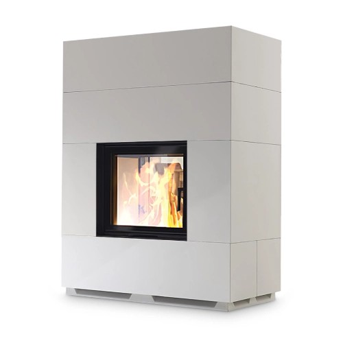 Kaminbausatz Camina S7 TV Hoch 7 kW Speicheranlage