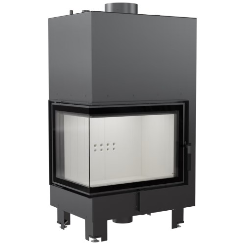 Kamineinsatz Kratki MBZ PW 13 kW Eckkamin wasserführend