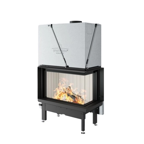 Kamineinsatz Spartherm Premium V-2R-80h 10,5 kW Eckkamin Schiebetür