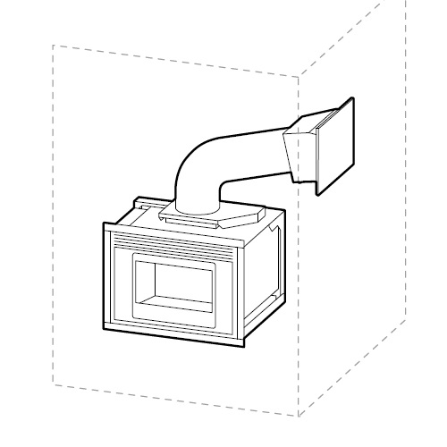 Pelletofenzubehör MCZ - Kit LINK für SLIDE