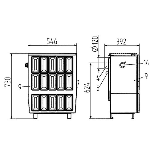 Vorschau: Werkstattofen Wamsler KS 109-6A 6 kW