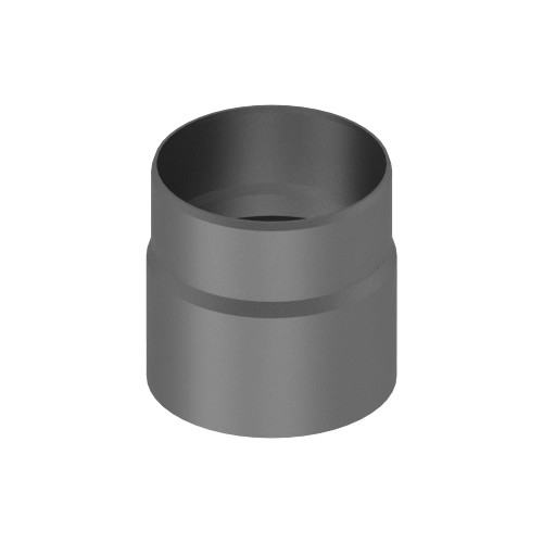 Ofenrohr - Längenelement 150 mm mit Kondensatring (mit Einzug) - gussgrau - Jeremias Ferro-Lux