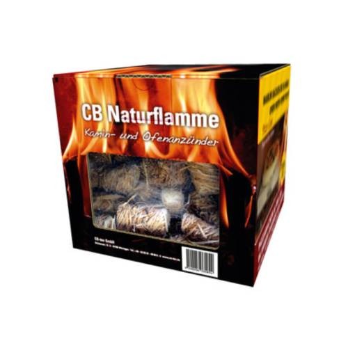 Kaminzubehör - CB-tec - Naturflamme - 1kg Kamin- und Ofenanzünder