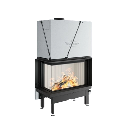 Kamineinsatz Spartherm Premium V-2L-80h 10,5 kW Eckkamin Schiebetür