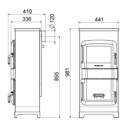 Vorschau: Werkstattofen Wamsler RH-8F 8 kW