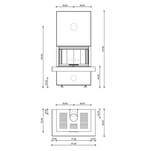 Vorschau: Kaminbausatz Neocube P24 7,8 kW