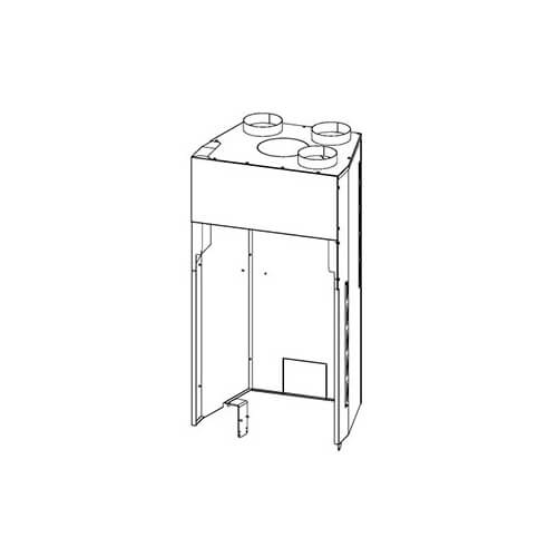 Kaminzubehör Austroflamm - 75x39 K/S 2.0 Konvektionsmantel