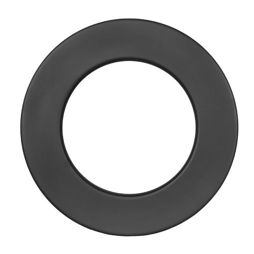 Ofenrohr - doppelwandig - Wandrosette 55 mm schwarz - Jeremias Iso-Line